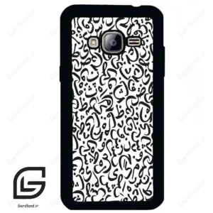قاب گوشی سامسونگ جی 3 (Galaxy J3 ) طرح حروف کد 2882