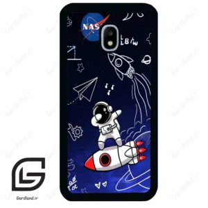 قاب گوشی سامسونگ جی 3 پرو (Galaxy J3 Pro ) طرح فضانورد کد 2012
