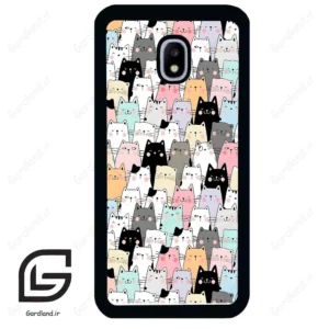 قاب گوشی سامسونگ جی 3 پرو (Galaxy J3 Pro ) طرح گربه کد 2019
