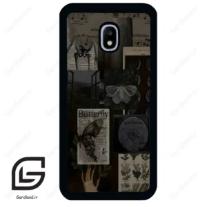 قاب گوشی سامسونگ جی 3 پرو (Galaxy J3 Pro ) طرح پروانه کد 2096