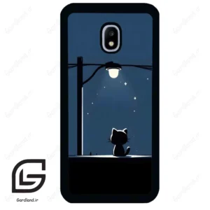 قاب گوشی سامسونگ جی 3 پرو (Galaxy J3 Pro ) طرح گربه کد 2098