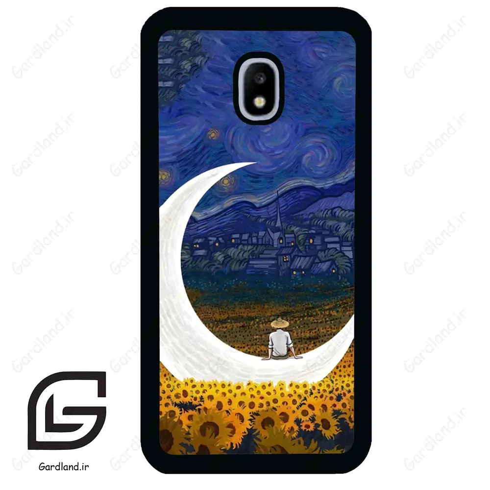 قاب گوشی سامسونگ جی 3 پرو (Galaxy J3 Pro ) طرح ماه کد 2125