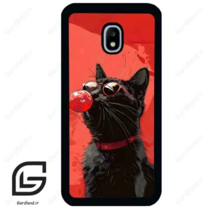 قاب گوشی سامسونگ جی 3 پرو (Galaxy J3 Pro ) طرح گربه کد 2131