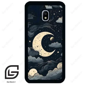 قاب گوشی سامسونگ جی 3 پرو (Galaxy J3 Pro ) طرح ماه کد 2173