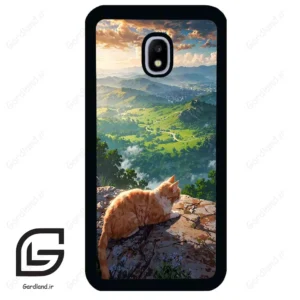 قاب گوشی سامسونگ جی 3 پرو (Galaxy J3 Pro ) طرح گربه کد 2203