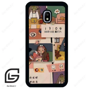 قاب گوشی سامسونگ جی 3 پرو (Galaxy J3 Pro ) طرح دخترانه کد 2254