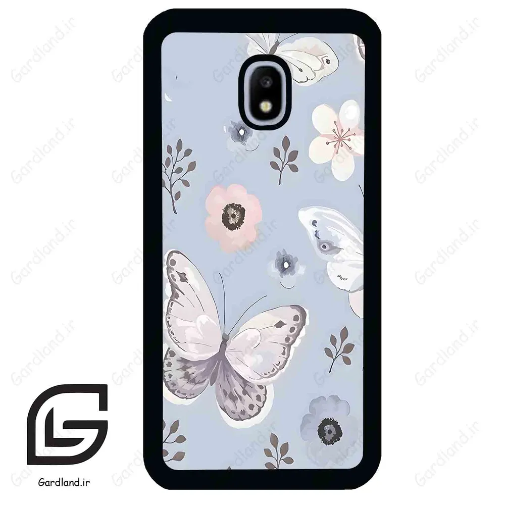 قاب گوشی سامسونگ جی 3 پرو (Galaxy J3 Pro ) طرح پروانه کد 2256