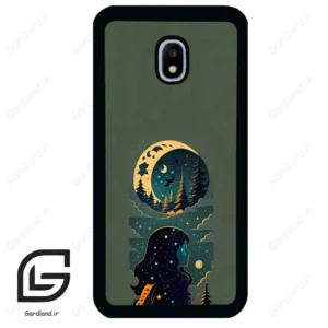 قاب گوشی سامسونگ جی 3 پرو (Galaxy J3 Pro ) طرح ماه کد 2267