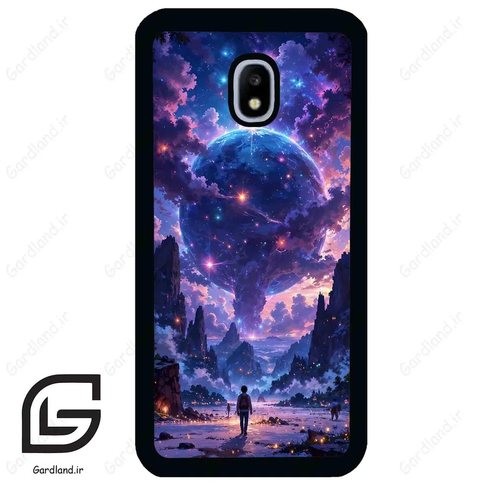 قاب گوشی سامسونگ جی 3 پرو (Galaxy J3 Pro ) طرح ماه کد 2343