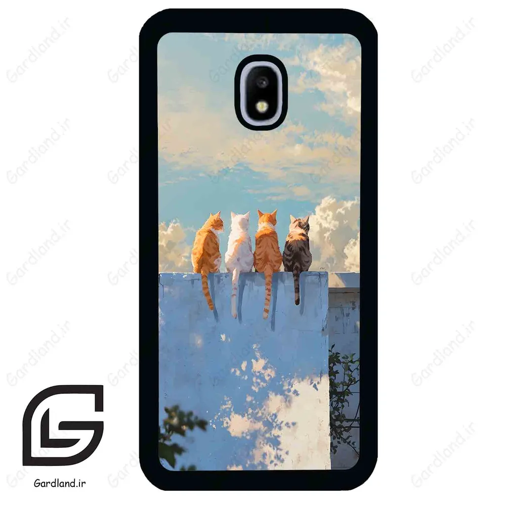 قاب گوشی سامسونگ جی 3 پرو (Galaxy J3 Pro ) طرح گربه کد 2367