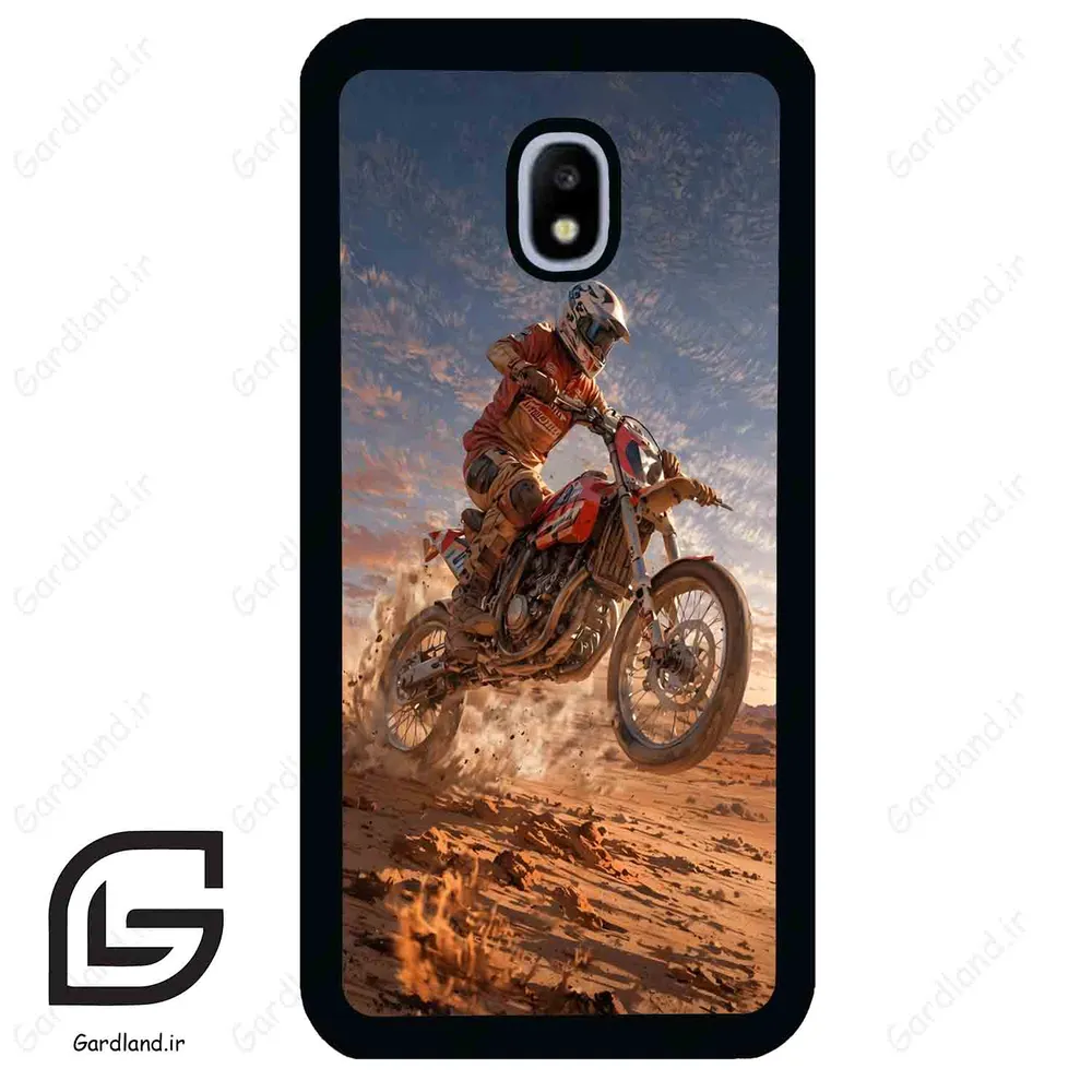 قاب گوشی سامسونگ جی 3 پرو (Galaxy J3 Pro ) طرح موتورسوار کد 2370