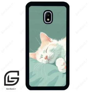قاب گوشی سامسونگ جی 3 پرو (Galaxy J3 Pro ) طرح گربه کد 2403