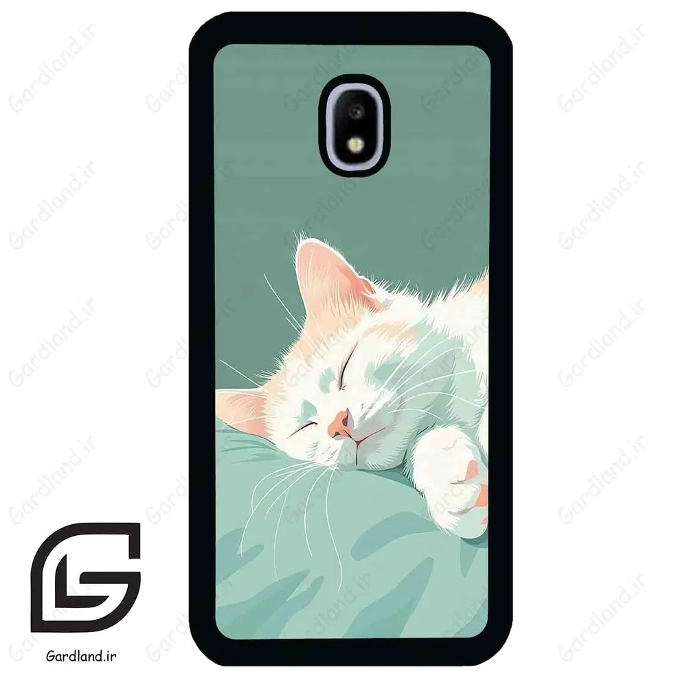 قاب گوشی سامسونگ جی 3 پرو (Galaxy J3 Pro ) طرح گربه کد 2403