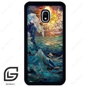 قاب گوشی سامسونگ جی 3 پرو (Galaxy J3 Pro ) طرح موج کد 2413