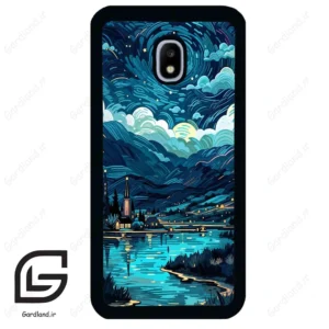 قاب گوشی سامسونگ جی 3 پرو (Galaxy J3 Pro ) طرح شب کد 2425