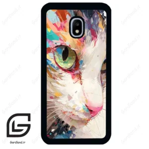 قاب گوشی سامسونگ جی 3 پرو (Galaxy J3 Pro ) طرح گربه کد 2437