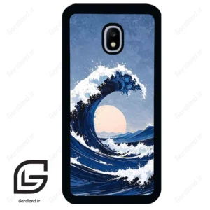 قاب گوشی سامسونگ جی 3 پرو (Galaxy J3 Pro ) طرح موج کد 2443