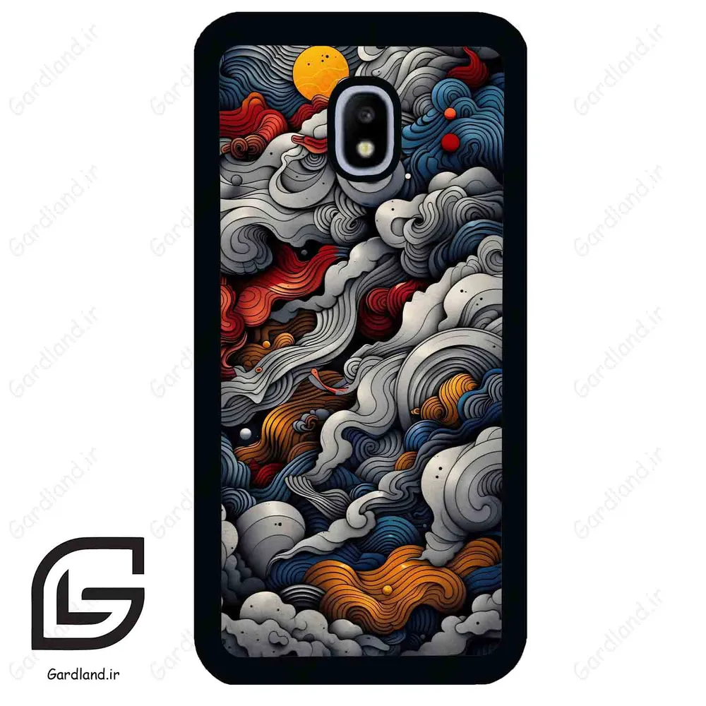 قاب گوشی سامسونگ جی 3 پرو (Galaxy J3 Pro ) طرح ابرنگی کد 2448