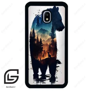 قاب گوشی سامسونگ جی 3 پرو (Galaxy J3 Pro ) طرح خرس کد 2449