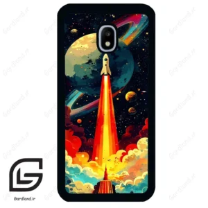 قاب گوشی سامسونگ جی 3 پرو (Galaxy J3 Pro ) طرح موشک کد 2463
