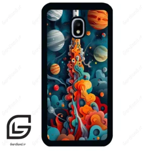 قاب گوشی سامسونگ جی 3 پرو (Galaxy J3 Pro ) طرح موشک کد 2470