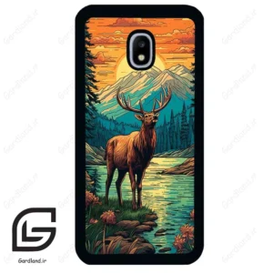 قاب گوشی سامسونگ جی 3 پرو (Galaxy J3 Pro ) طرح گوزن کد 2471