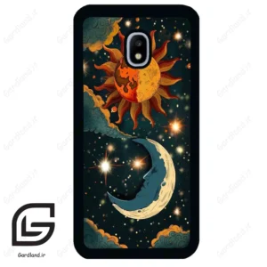 قاب گوشی سامسونگ جی 3 پرو (Galaxy J3 Pro ) طرح ماه کد 2474