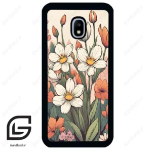 قاب گوشی سامسونگ جی 3 پرو (Galaxy J3 Pro ) طرح گل کد 2475