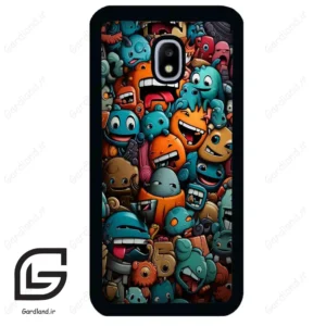 قاب گوشی سامسونگ جی 3 پرو (Galaxy J3 Pro ) طرح استیکر کد 2478