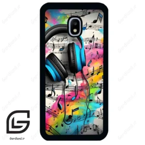 قاب گوشی سامسونگ جی 3 پرو (Galaxy J3 Pro ) طرح موسیقی کد 2482
