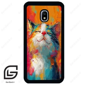 قاب گوشی سامسونگ جی 3 پرو (Galaxy J3 Pro ) طرح گربه کد 2489