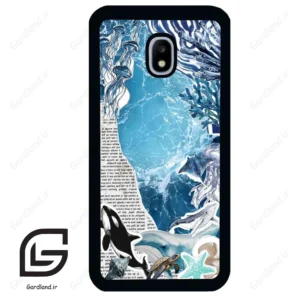 قاب گوشی سامسونگ جی 3 پرو (Galaxy J3 Pro ) طرح دریا کد 2516