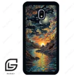 قاب گوشی سامسونگ جی 3 پرو (Galaxy J3 Pro ) طرح نقاشی کد 2519