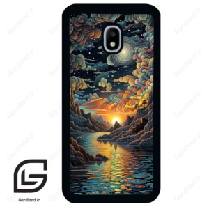 قاب گوشی سامسونگ جی 3 پرو (Galaxy J3 Pro ) طرح نقاشی کد 2519