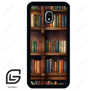 قاب گوشی سامسونگ جی 3 پرو (Galaxy J3 Pro ) طرح کتابخانه کد 2527