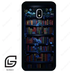 قاب گوشی سامسونگ جی 3 پرو (Galaxy J3 Pro ) طرح کتابخانه کد 2528