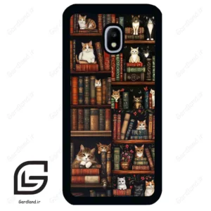 قاب گوشی سامسونگ جی 3 پرو (Galaxy J3 Pro ) طرح کتابخانه کد 2532