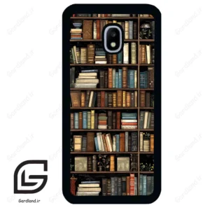 قاب گوشی سامسونگ جی 3 پرو (Galaxy J3 Pro ) طرح کتابخانه کد 2533
