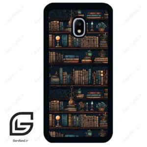 قاب گوشی سامسونگ جی 3 پرو (Galaxy J3 Pro ) طرح کتابخانه کد 2536