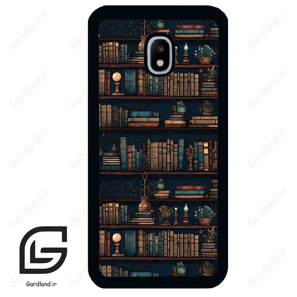 قاب گوشی سامسونگ جی 3 پرو (Galaxy J3 Pro ) طرح کتابخانه کد 2536