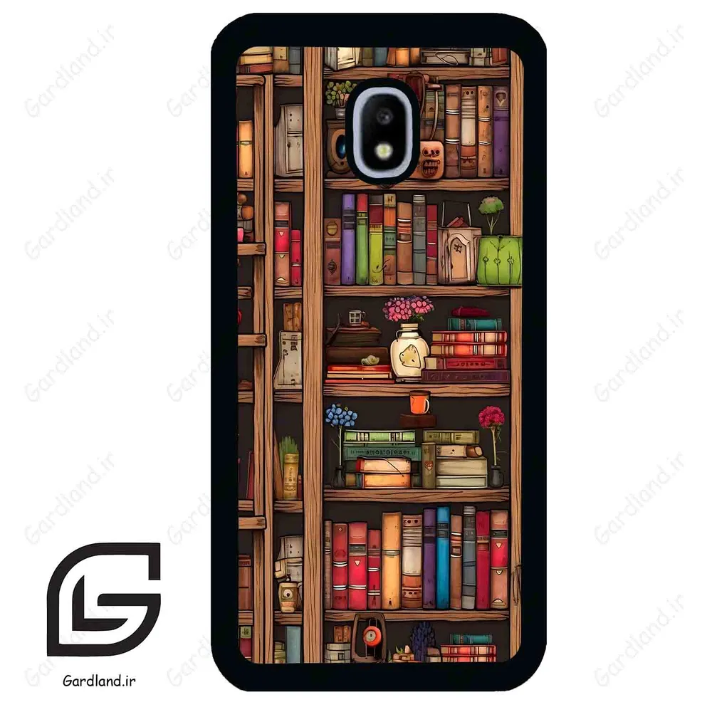 قاب گوشی سامسونگ جی 3 پرو (Galaxy J3 Pro ) طرح کتابخانه کد 2537