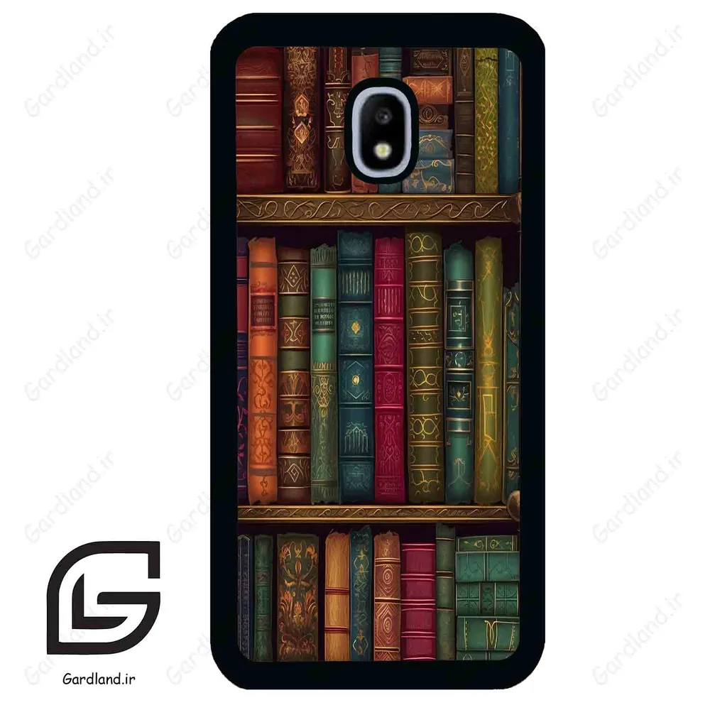 قاب گوشی سامسونگ جی 3 پرو (Galaxy J3 Pro ) طرح کتابخانه کد 2538
