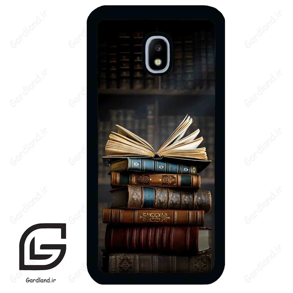 قاب گوشی سامسونگ جی 3 پرو (Galaxy J3 Pro ) طرح کتابخانه کد 2539