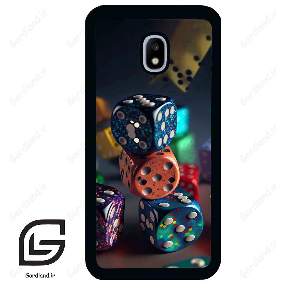 قاب گوشی سامسونگ جی 3 پرو (Galaxy J3 Pro ) طرح تاس کد 2556