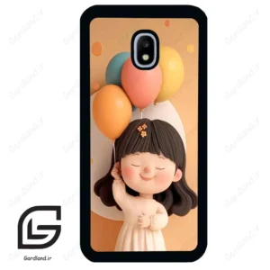 قاب گوشی سامسونگ جی 3 پرو (Galaxy J3 Pro ) طرح دختر کد 2568
