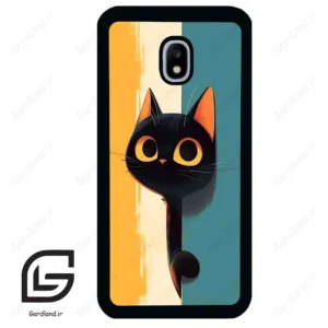 قاب گوشی سامسونگ جی 3 پرو (Galaxy J3 Pro ) طرح گربه کد 2581