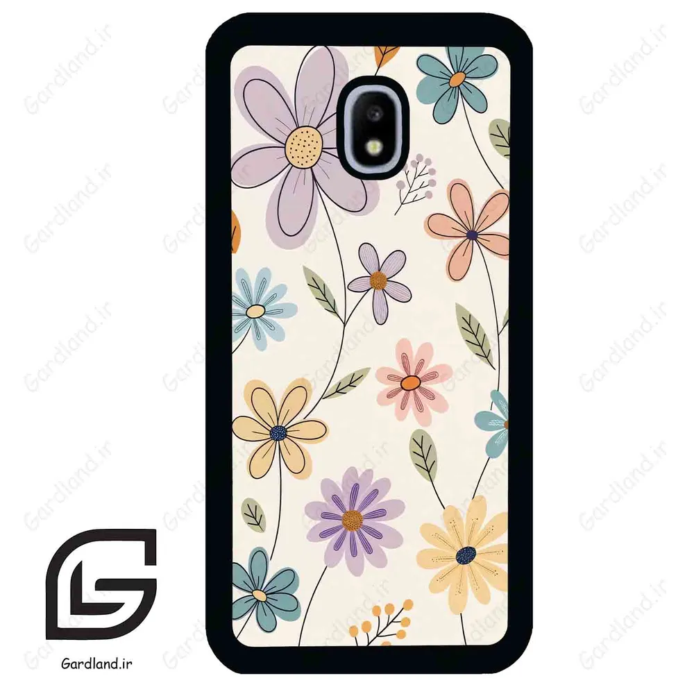 قاب گوشی سامسونگ جی 3 پرو (Galaxy J3 Pro ) طرح گل کد 2587