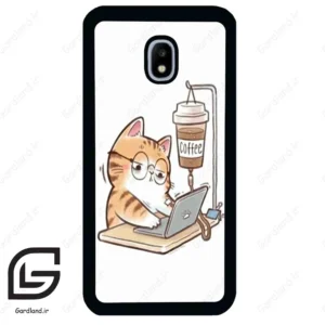 قاب گوشی سامسونگ جی 3 پرو (Galaxy J3 Pro ) طرح گربه کد 2617