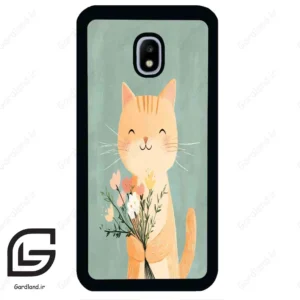 قاب گوشی سامسونگ جی 3 پرو (Galaxy J3 Pro ) طرح گربه کد 2619