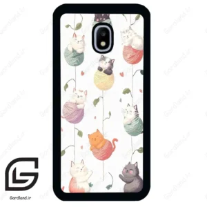 قاب گوشی سامسونگ جی 3 پرو (Galaxy J3 Pro ) طرح گربه کد 2633